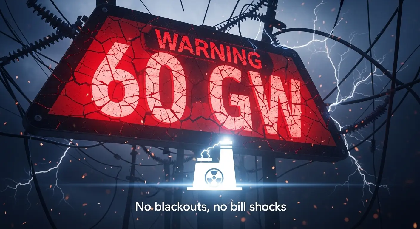 PJM’s Dire 60 GW Warning: CES’s Nuclear SMRs Power AI Growth Without the Blackouts or Bill Shocks