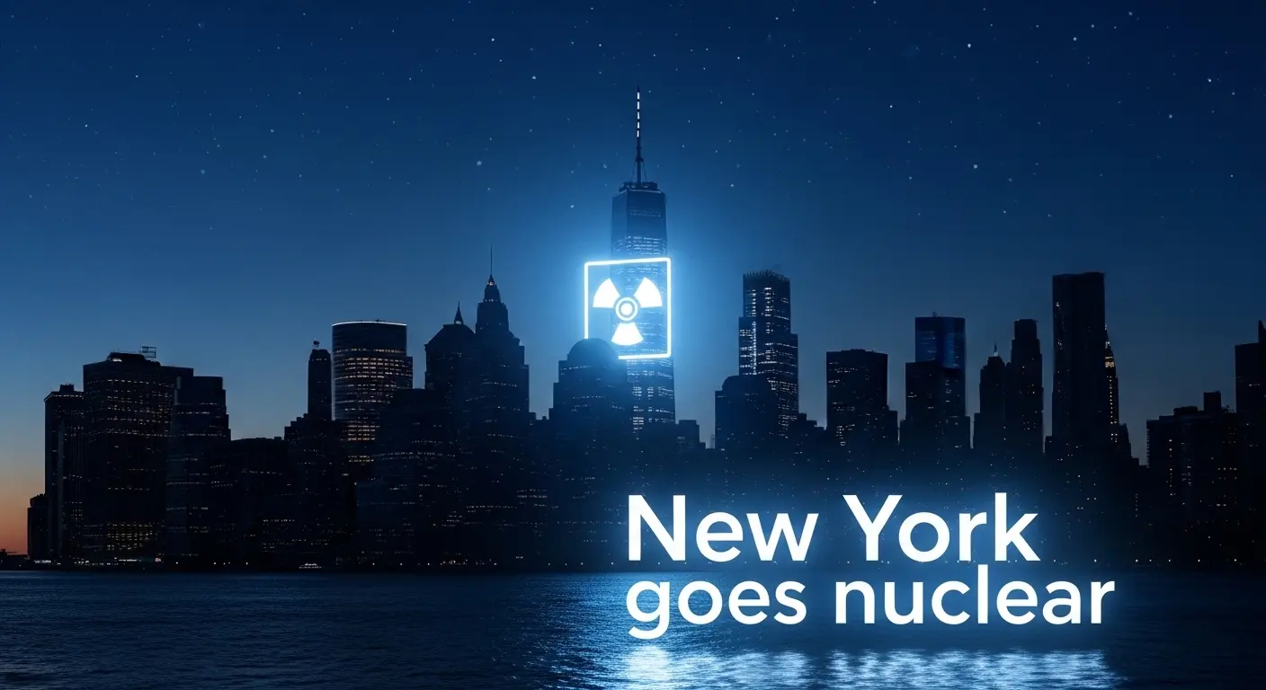 New York Embraces Advanced Nuclear Power - A Boost for CES's Small Modular Reactors