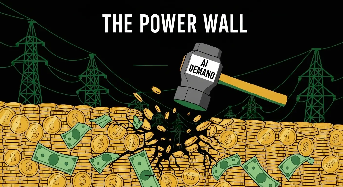The $650 Billion AI Spending Spree: Why the "Power Wall" Is the Next Global Bottleneck